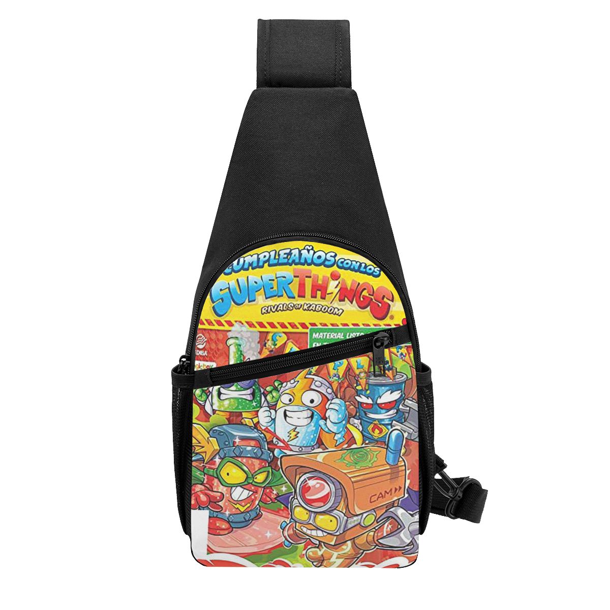 Super Zings Superthings Cartoo - Sling Backpack Shoulder ulasan dan harga