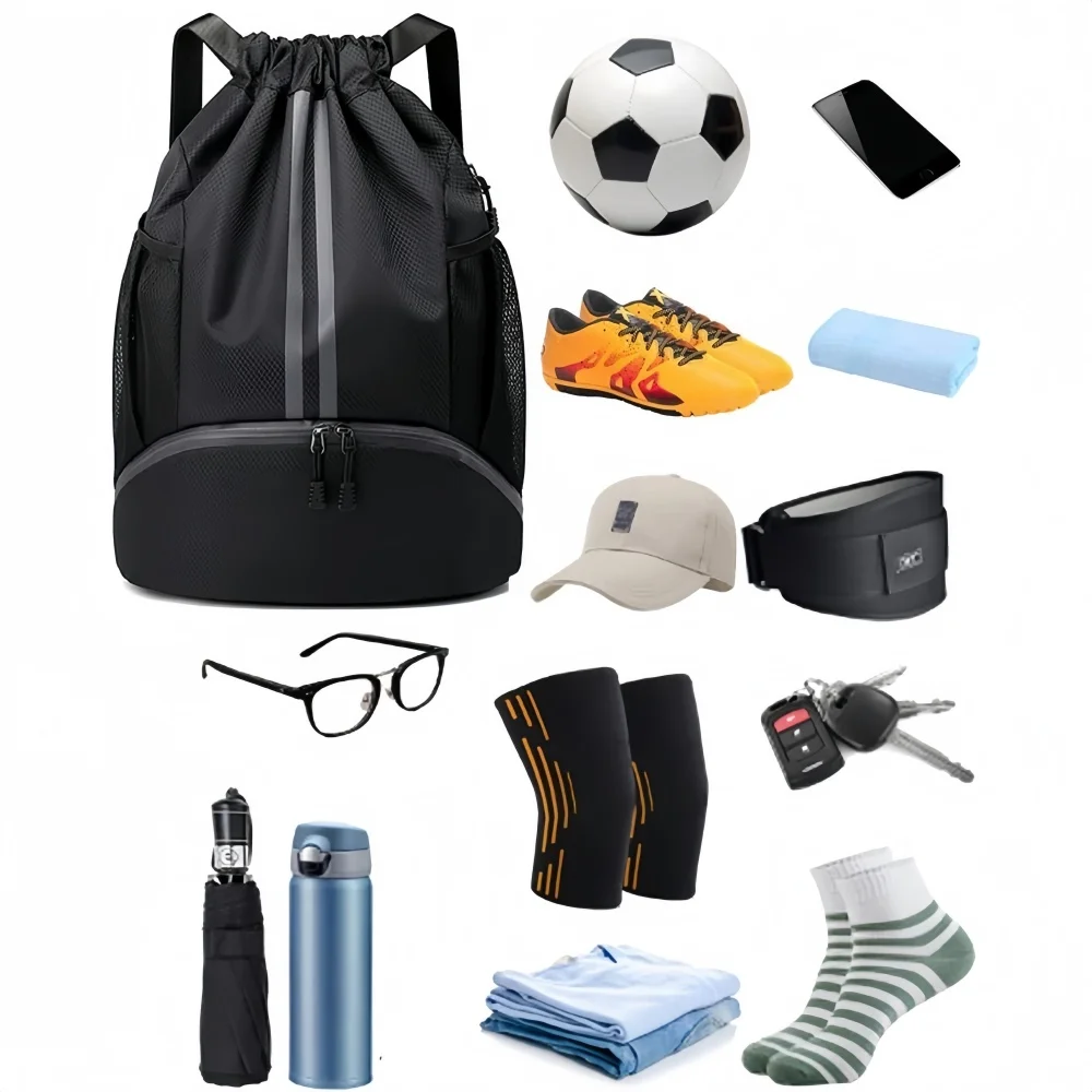Drawstring Sports Backpack,Lig - Drawstring Gym Bag ulasan dan harga