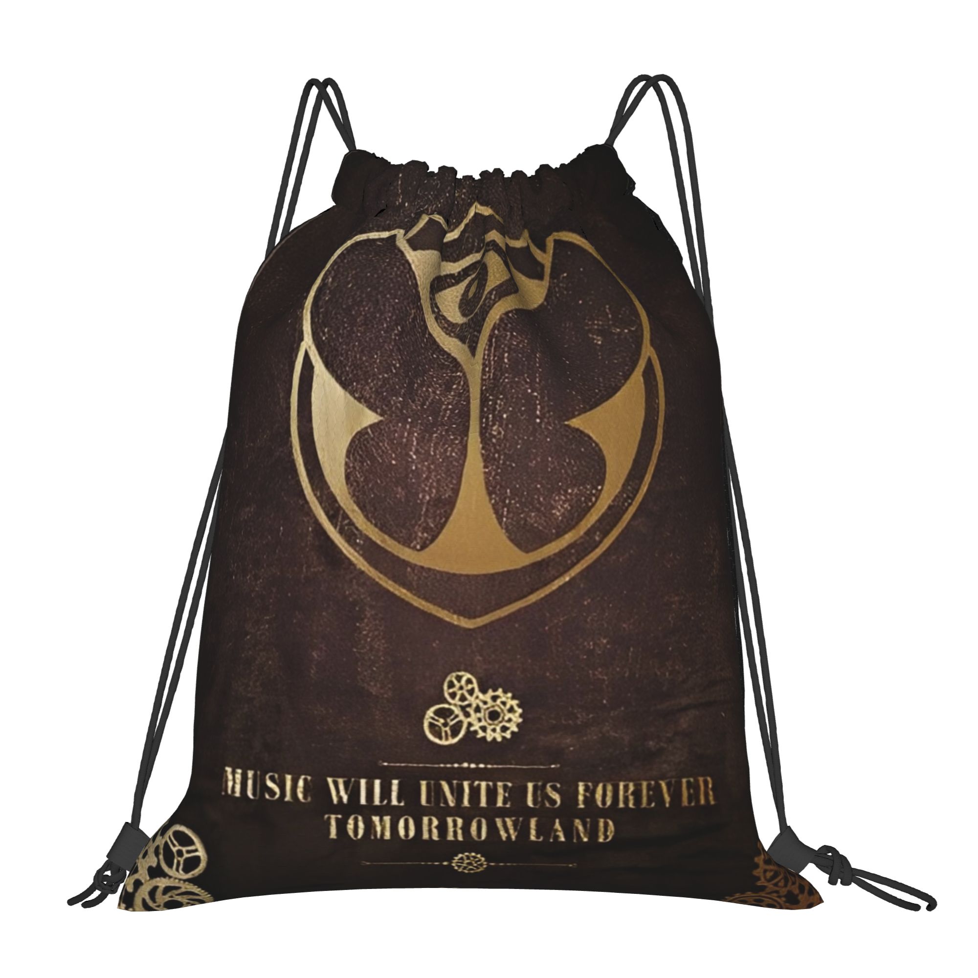 Tomorrowlands  Drawstring Bags - Drawstring Gym Bag ulasan dan harga