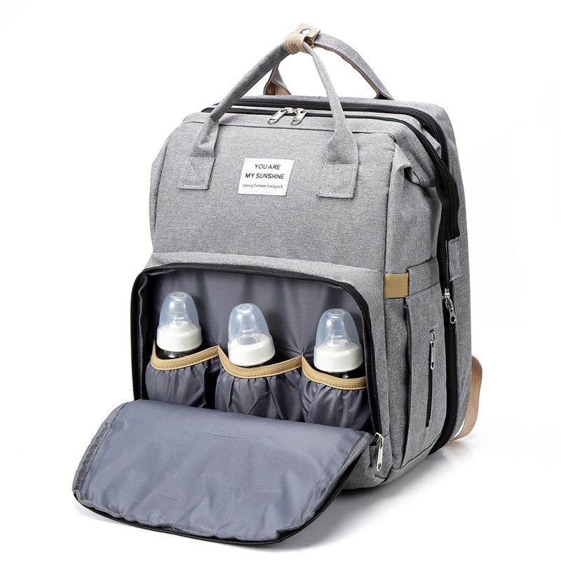 Fashionable Folding Baby Crib  - Backpack Diaper Bag ulasan dan harga