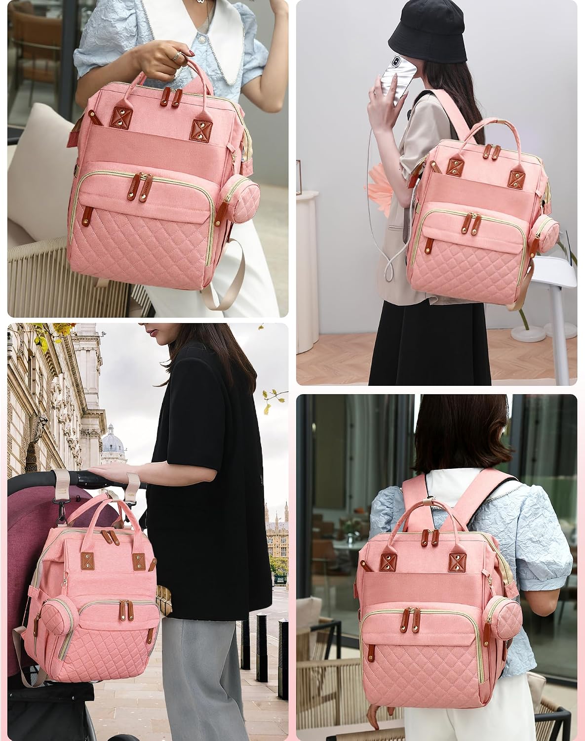 3 In 1 Waterproof Diaper Backp - Backpack Diaper Bag ulasan dan harga