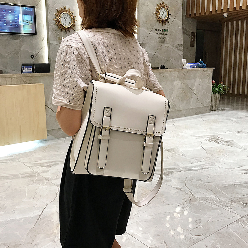 Vintage Backpack Female Pu Lea - Fashion Backpack Women ulasan dan harga