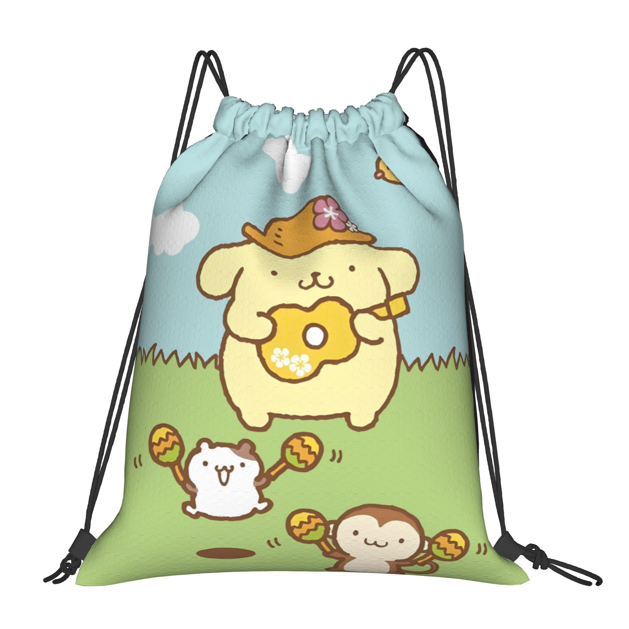 Custom P-Pompompurines Drawstr - Drawstring Gym Bag ulasan dan harga