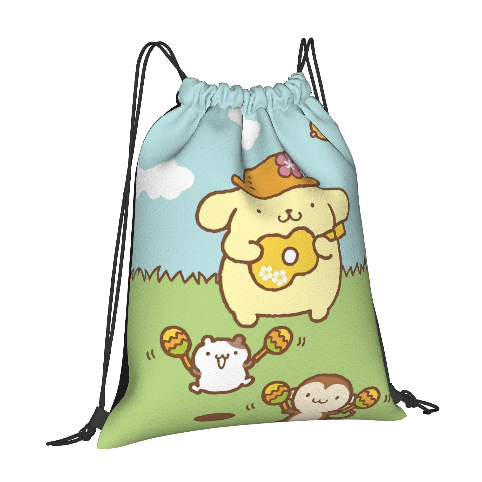 Custom P-Pompompurines Drawstr - Drawstring Gym Bag ulasan dan harga
