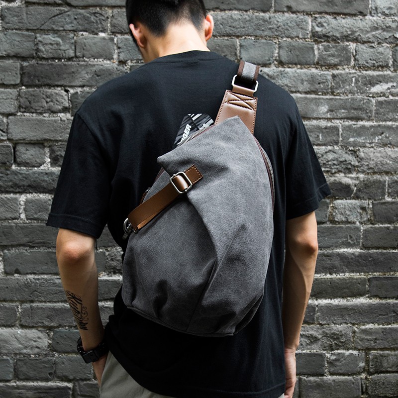MTE ELAN Large Capacity Retro  - Sling Backpack Shoulder ulasan dan harga