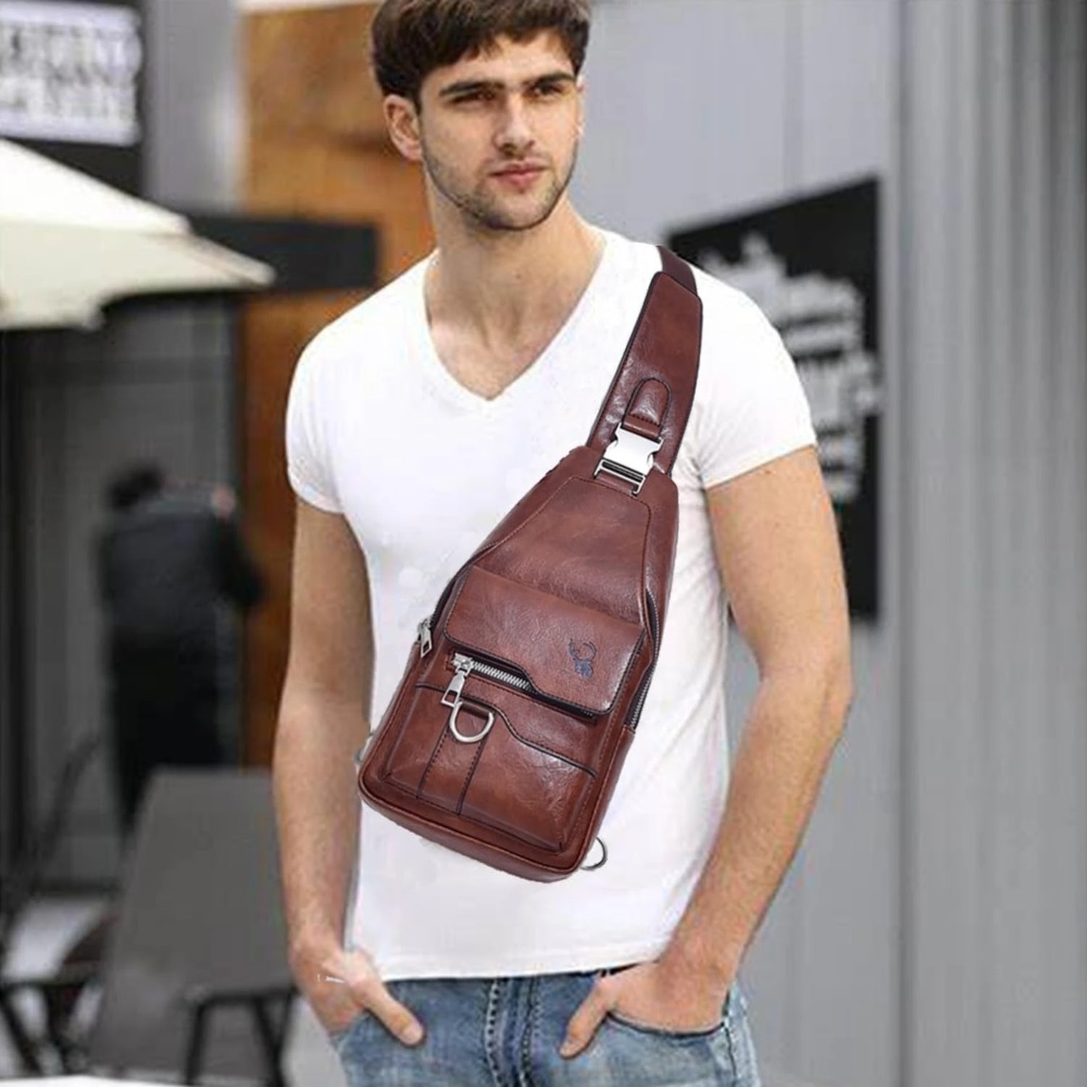 Sling Bag for Men Crossbody Ch - Sling Backpack Shoulder ulasan dan harga