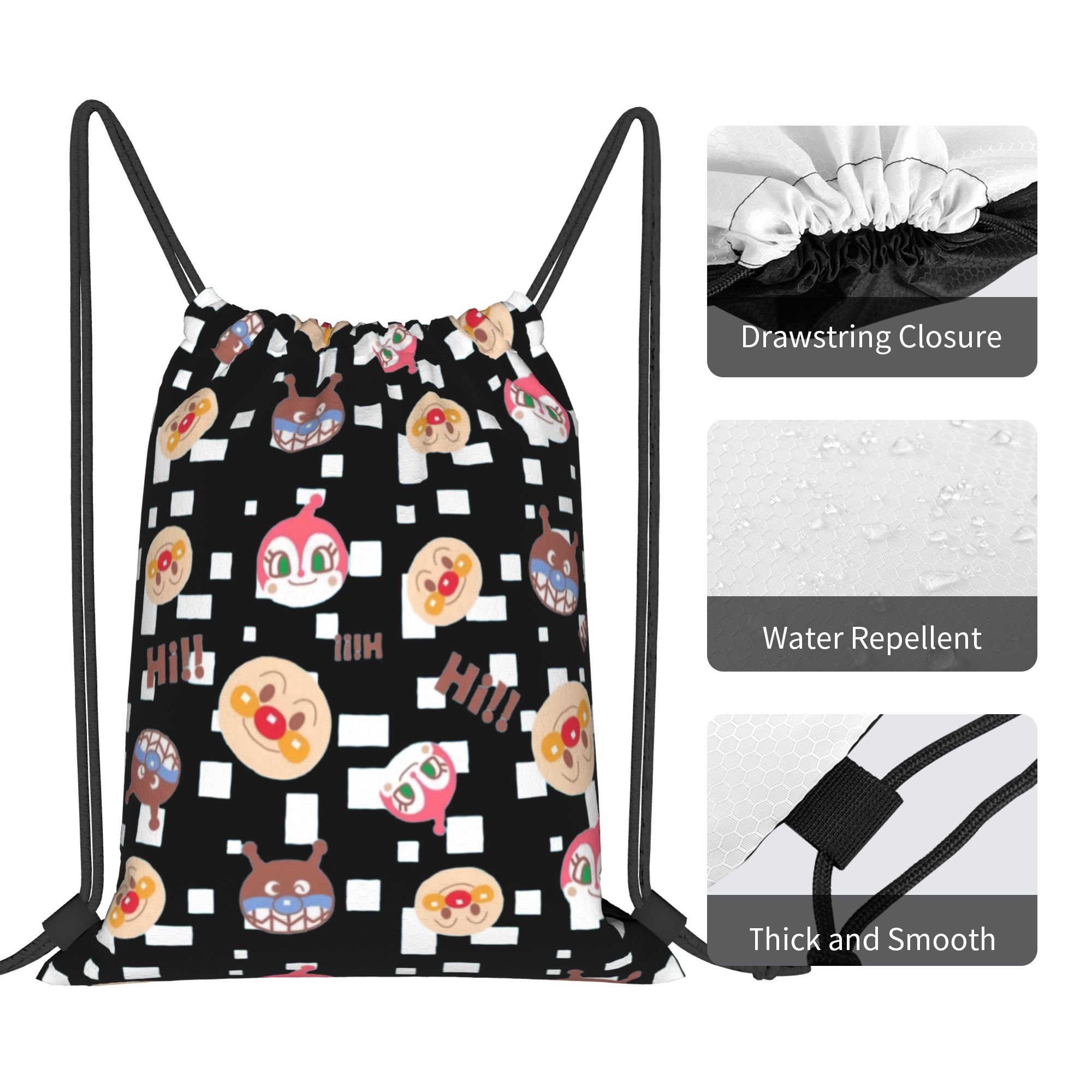 Custom Anpanmans Drawstring Ba - Drawstring Gym Bag ulasan dan harga