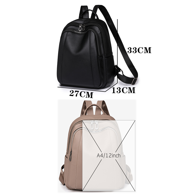 High Quality Leather Backpack  - Mini Backpack Purse ulasan dan harga