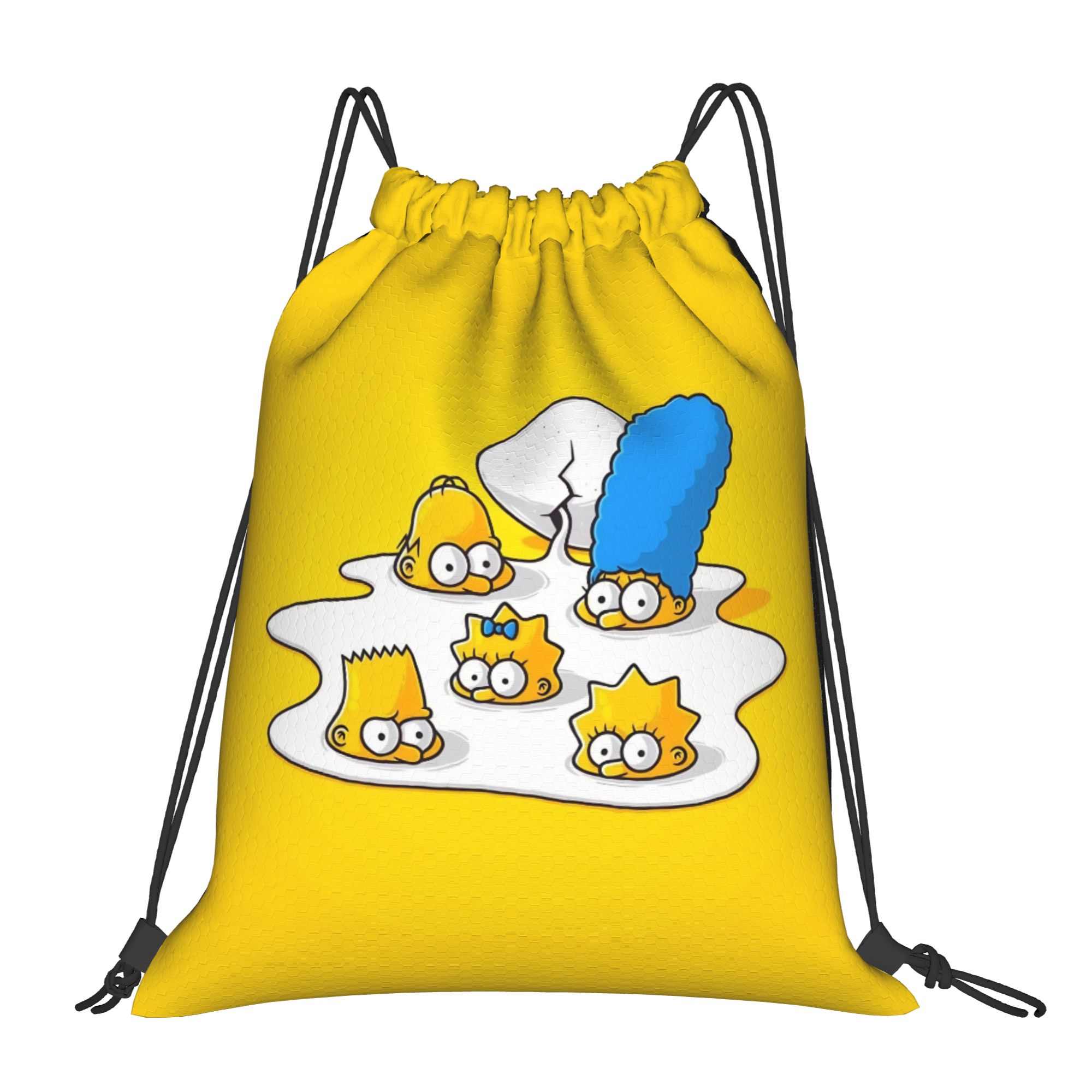 Simpsonsed Cartoon  Drawstring - Drawstring Gym Bag ulasan dan harga