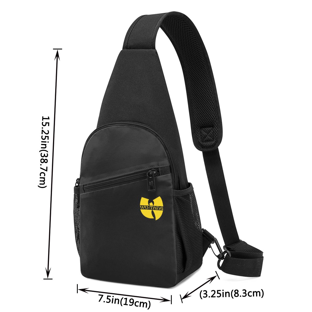 Wu Tang Clan Print Chest Bag M - Sling Backpack Shoulder ulasan dan harga
