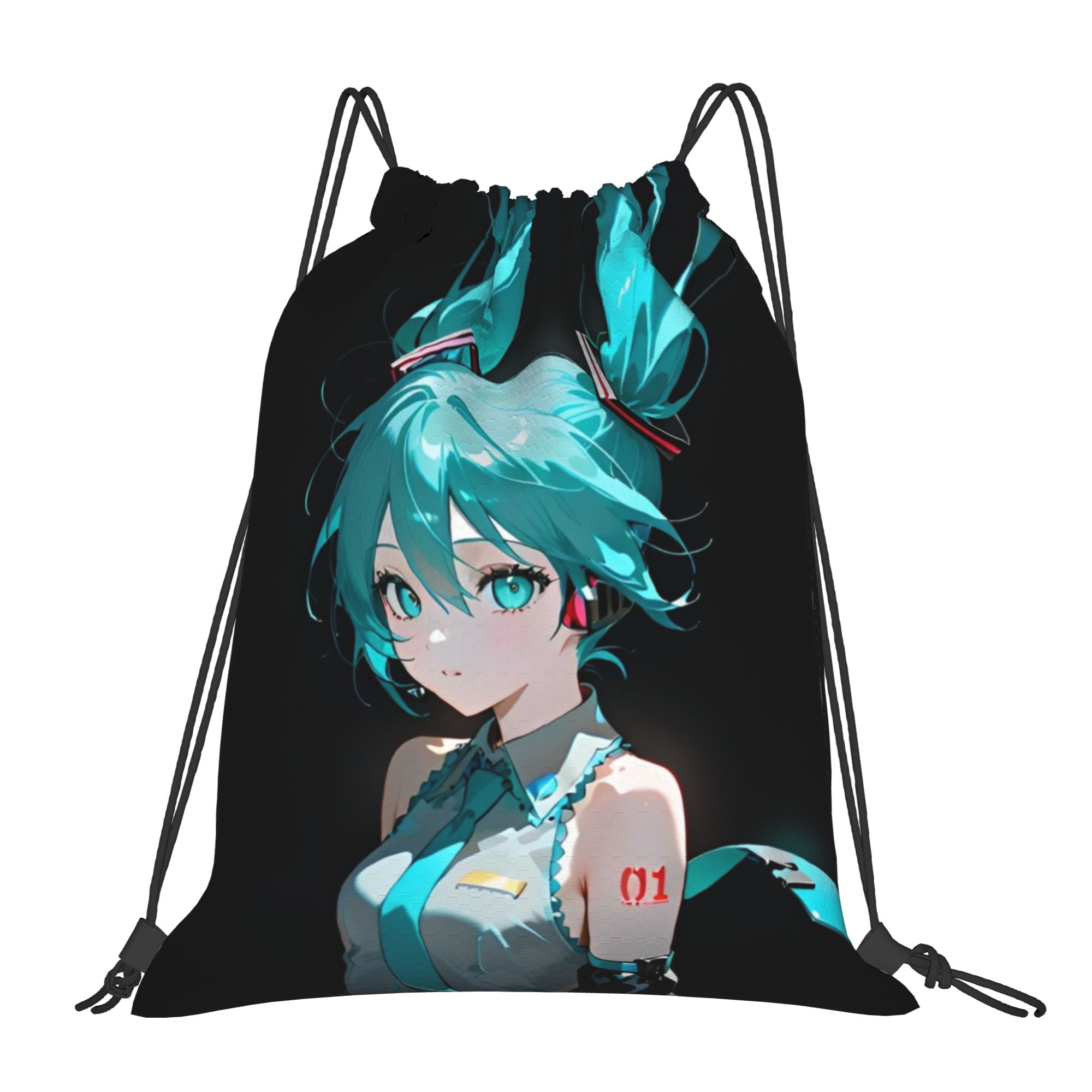 H-Hatsunes Mikus Bag Drawstrin - Drawstring Gym Bag ulasan dan harga